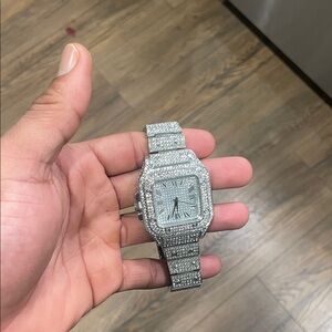 Luxury Silver Men's Watch